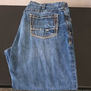 Ariat Men's Relaxed Fit Blue Jeans